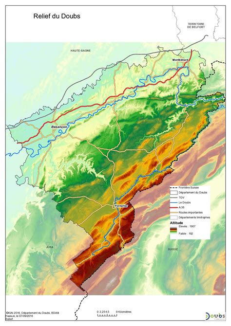 carte des sols du Doubs