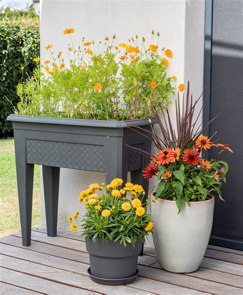 une sélection de jardinières modernes sur Cdiscount