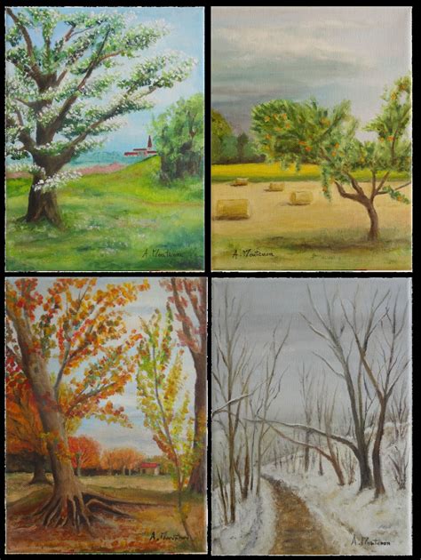 Les Quatre Saisons en peinture