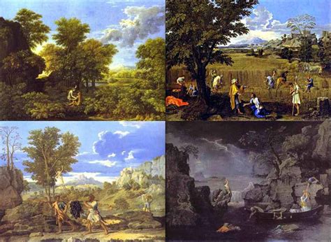 Les Quatre Saisons de Poussin