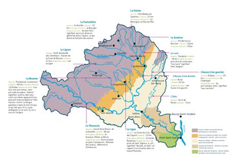 carte du bassin versant de la Briante