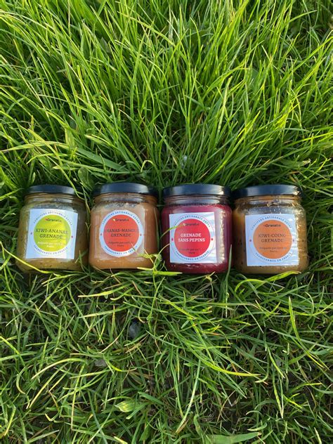 Divers produits à base de Feijoa