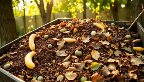 Infographie sur les différentes couches et matières pour un compost équilibré