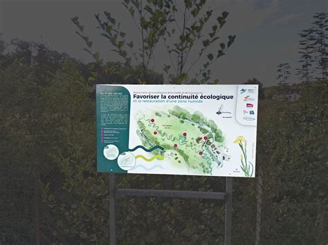Panneau signalétique d'une cueillette à la ferme