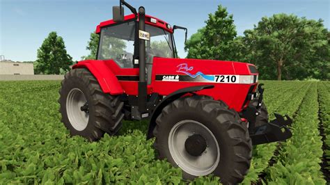 Schéma technique du tracteur Case III 7200 Pro Series en action
