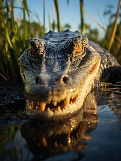 Photographie d'une grenouille-citrouille dans son habitat naturel