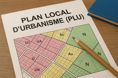 Plan Local d'Urbanisme avec zonage