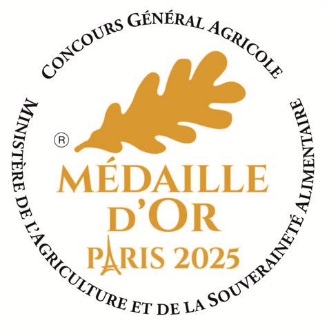 Médaille d'or du Concours Général Agricole