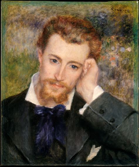 Portrait d'Alfred Sisley par Auguste Renoir en 1868