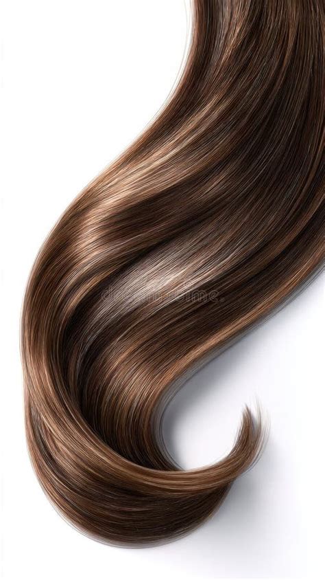 Illustration de cheveux sains et brillants