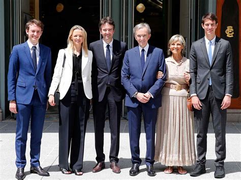 Delphine Arnault et sa famille
