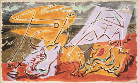 André Masson peignant