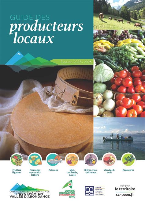 Brochure des producteurs locaux du Poitou