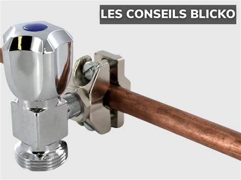 Schéma de fonctionnement d'un robinet autoperceur