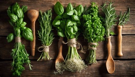 herbes aromatiques en pot dans la cuisine