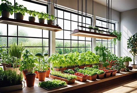 installation d'un potager d'intérieur