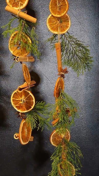 décoration de Noël avec des oranges et des clous de girofle