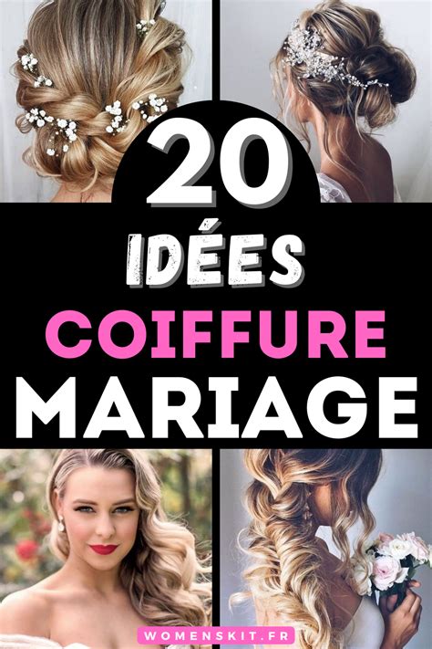 Coiffure de mariée élégante