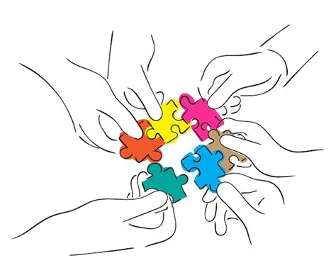 Illustration représentant l'accueil et le partage convivial