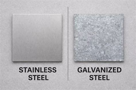 Comparaison visuelle acier galvanisé, acier thermolaqué et acier corten