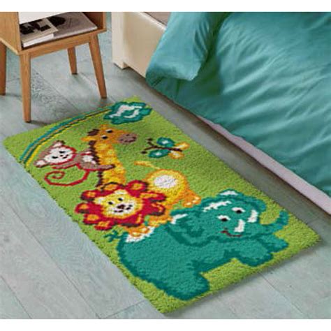 Kit de tapis point noué