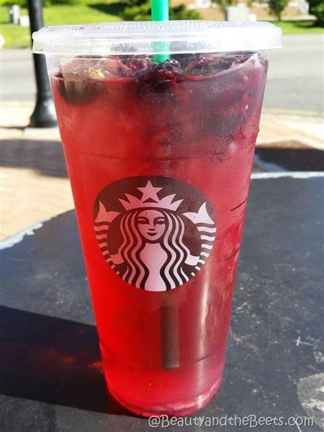 Starbucks Very Berry Hibiscus Refresher drink