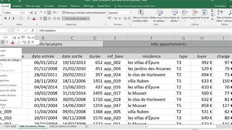 Exemple d'une feuille Excel avec bordure de page appliquée via image d'en-tête