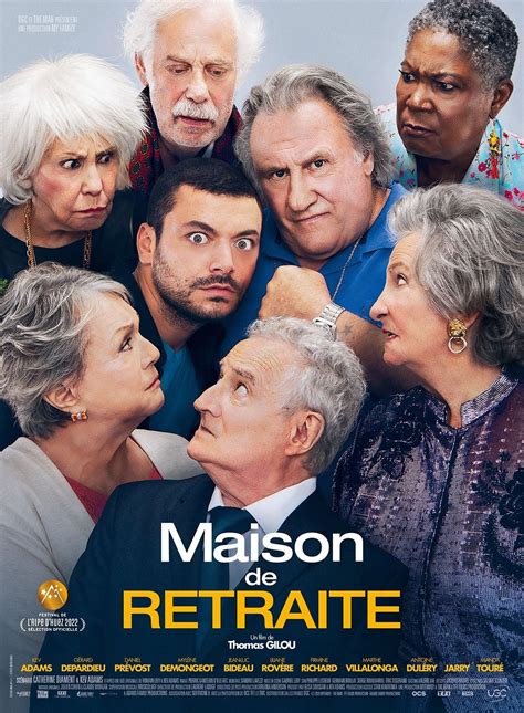 Vue d'ensemble de la maison de retraite dans le film