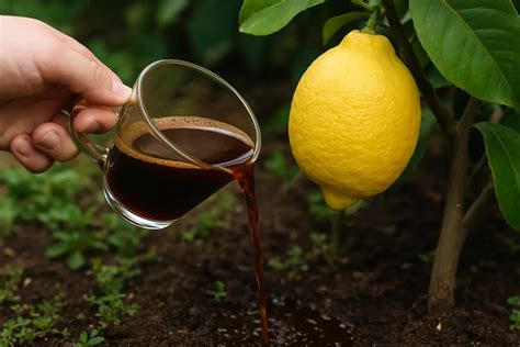 Marc de café et citronnier