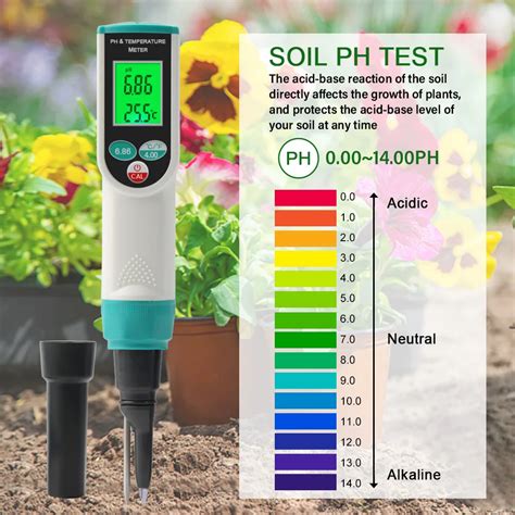 Mesure du pH du sol