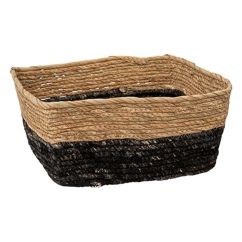 panier robuste en fibres naturelles