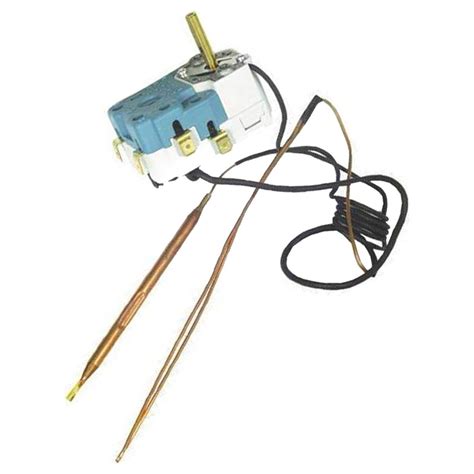 Photographie d'un thermostat de chauffe-eau double bulbe