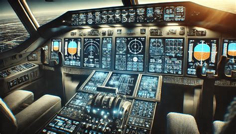Cockpit moderne avec avionique intégrée