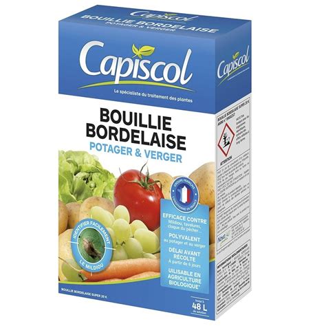 Préparation de la bouillie bordelaise