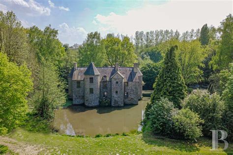 Plan du Château du Moulin avec douves