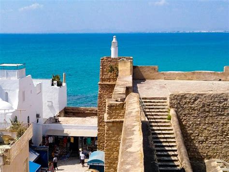 Photo panoramique de la médina de Hammamet