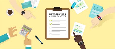 Infographie sur les démarches administratives d'une entreprise