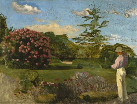 Frédéric Bazille Le Petit Jardinier tableau