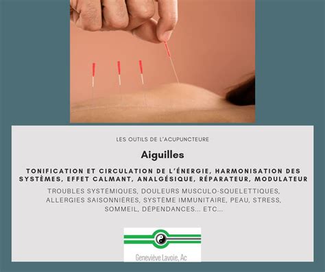 Aiguilles d'acupuncture pour la fertilité