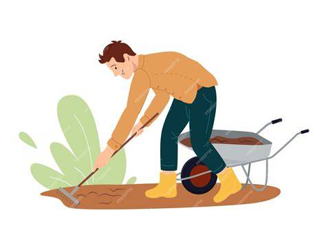 Illustration comparant les rôles et tâches d'un jardinier et d'un paysagiste