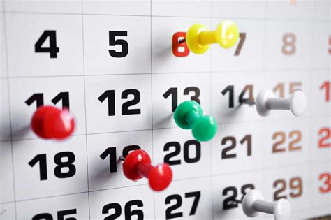 calendrier avec la date 1995