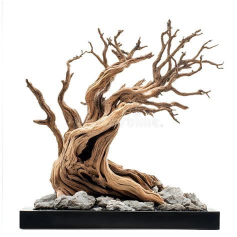 Bonsaï tree with intricate deadwood