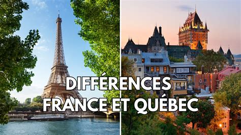 une illustration symbolique montrant la divergence linguistique entre le Québec et la France