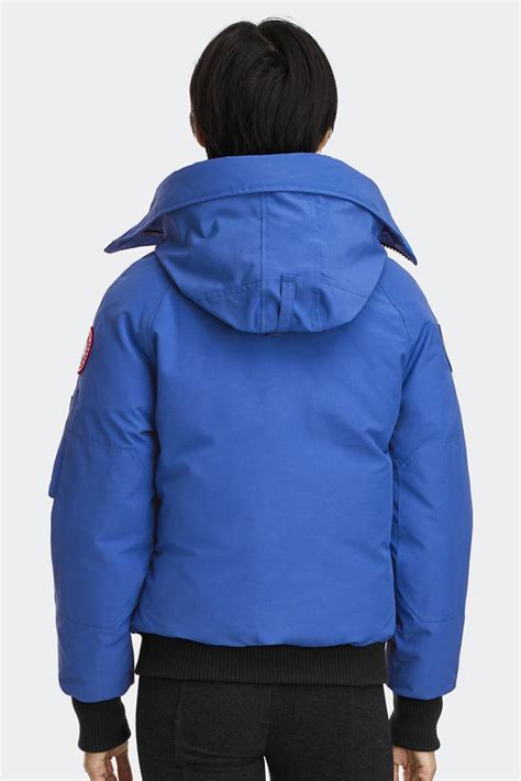 Détail de la capuche de la Canada Goose Chilliwack Bomber