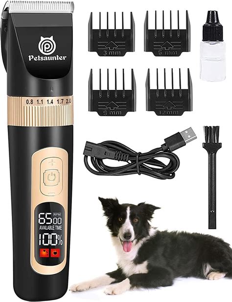Tondeuses professionnelles pour chiens et accessoires