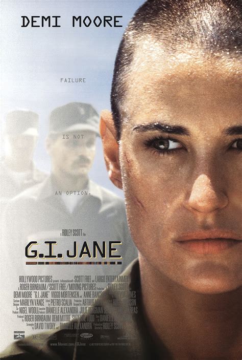 Demi Moore dans le film G.I. Jane en 1997
