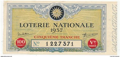 Chronologie de l'évolution de la Loterie Nationale et de la FDJ