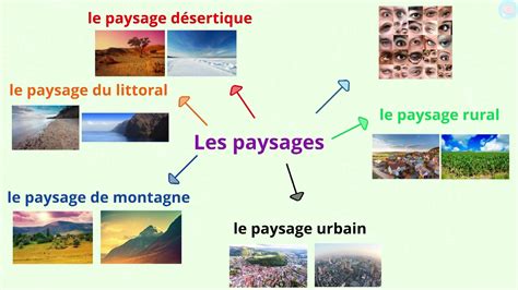 Infographie présentant les différents types de paysages et activités dans les Vosges