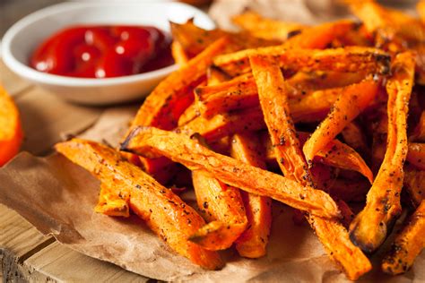 Frites de céleri-rave et patates douces