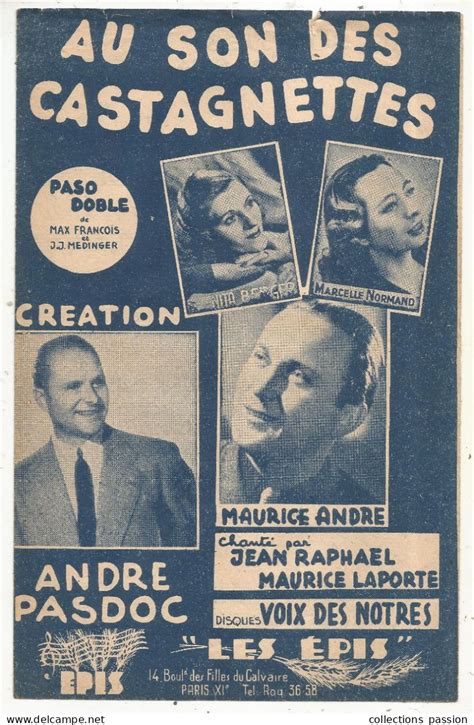 Partitions musicales anciennes